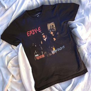 Eazy E, Y2k T Shirt, Ruthless Records, NWA, Compton, "EZ Does It" Album Cover, S